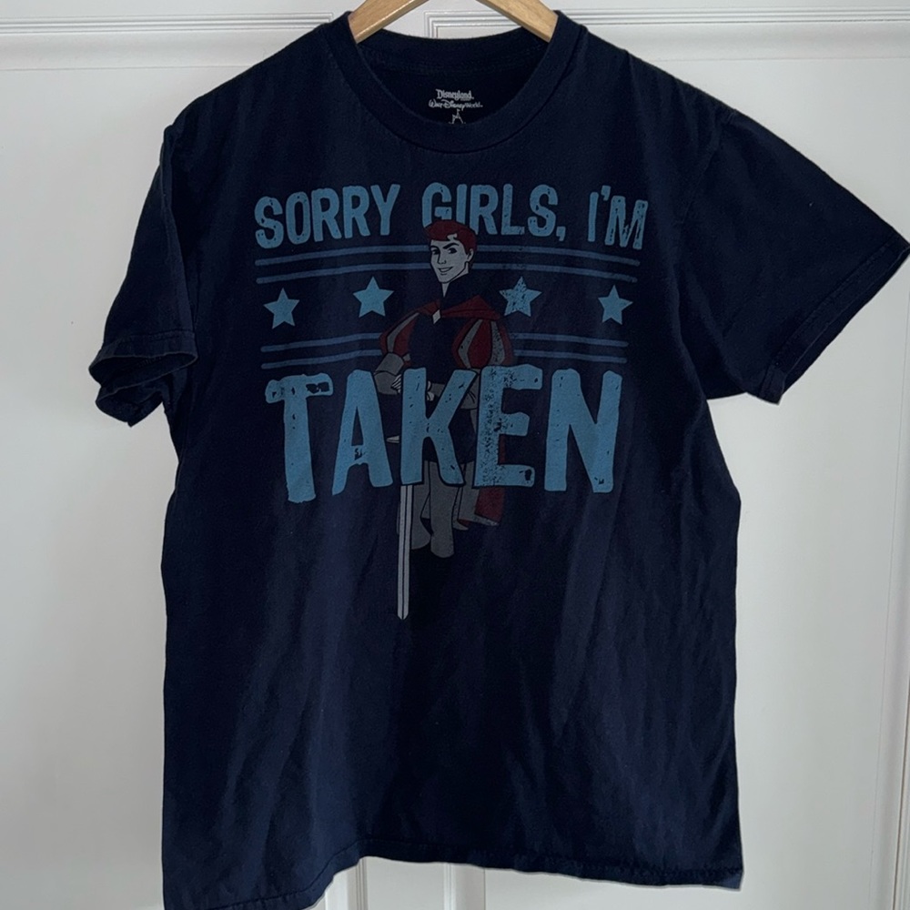 Disneyland Resort “Sorry girls I am taken” t-shirt